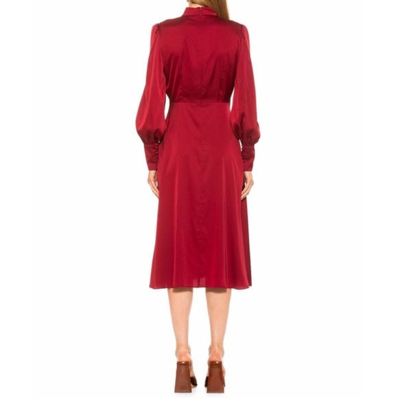 ALEXIA ADMOR Francy Bubble Sleeve Fit & Flare Dress - Picture 3 of 6